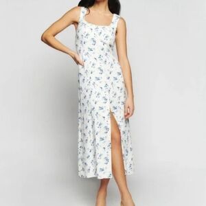 REFORMATION* Londyn Floral-Print Midi Dress